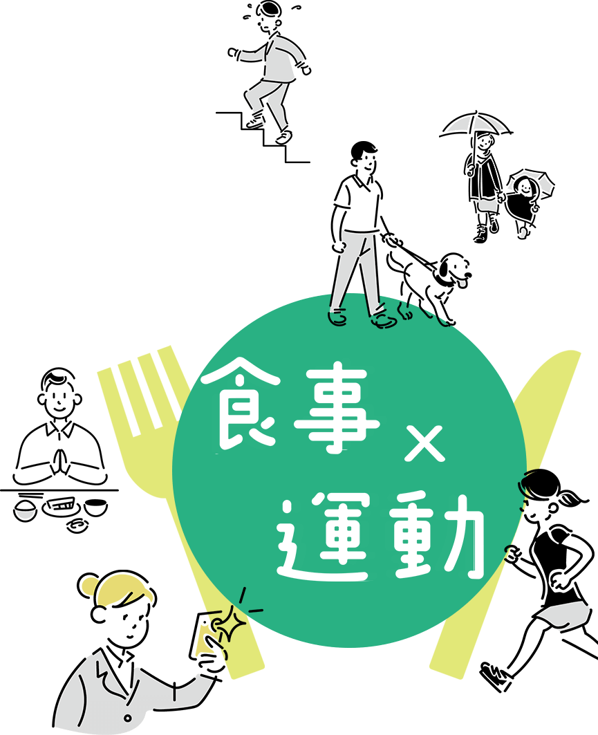 食事×運動